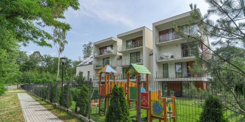 Apartament jednopokojowy z wnęką sypialnianą M24