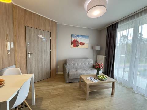 Apartament jednopokojowy z wnęką sypialnianą M24