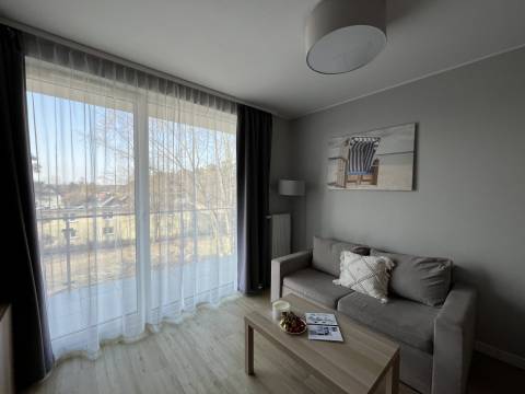 Apartament Jednopokojowy z wnęką sypialnianą M28