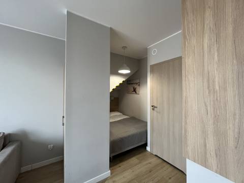 Apartament Jednopokojowy z wnęką sypialnianą M28