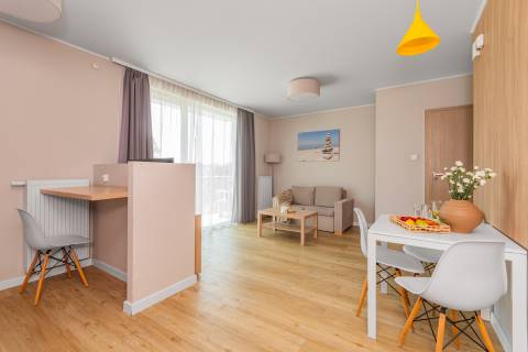 Apartament jednopokojowy z wnęką sypialnianą Nr 25