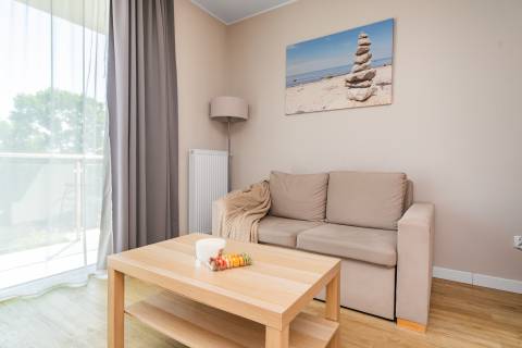 Apartament jednopokojowy z wnęką sypialnianą Nr 25