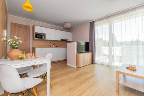 Apartament jednopokojowy z wnęką sypialnianą Nr 25