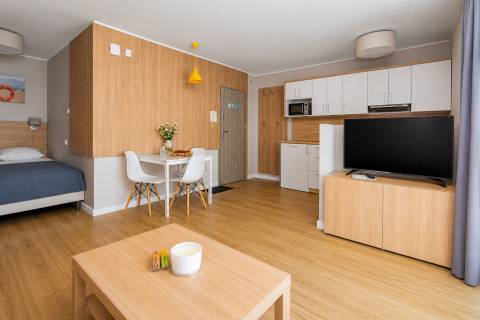 Apartament jednopokojowy z wnęką sypialnianą Nr 25